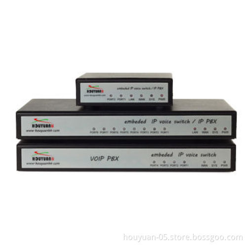 Asterisk VoIP PBX, Configurable IVR Menu, with 2-port FXO FXS, Skype for SIP, Music On-hold, G729